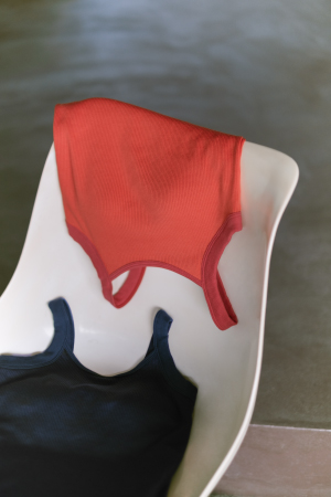 CUP IN ROUND NECK TANKTOP
